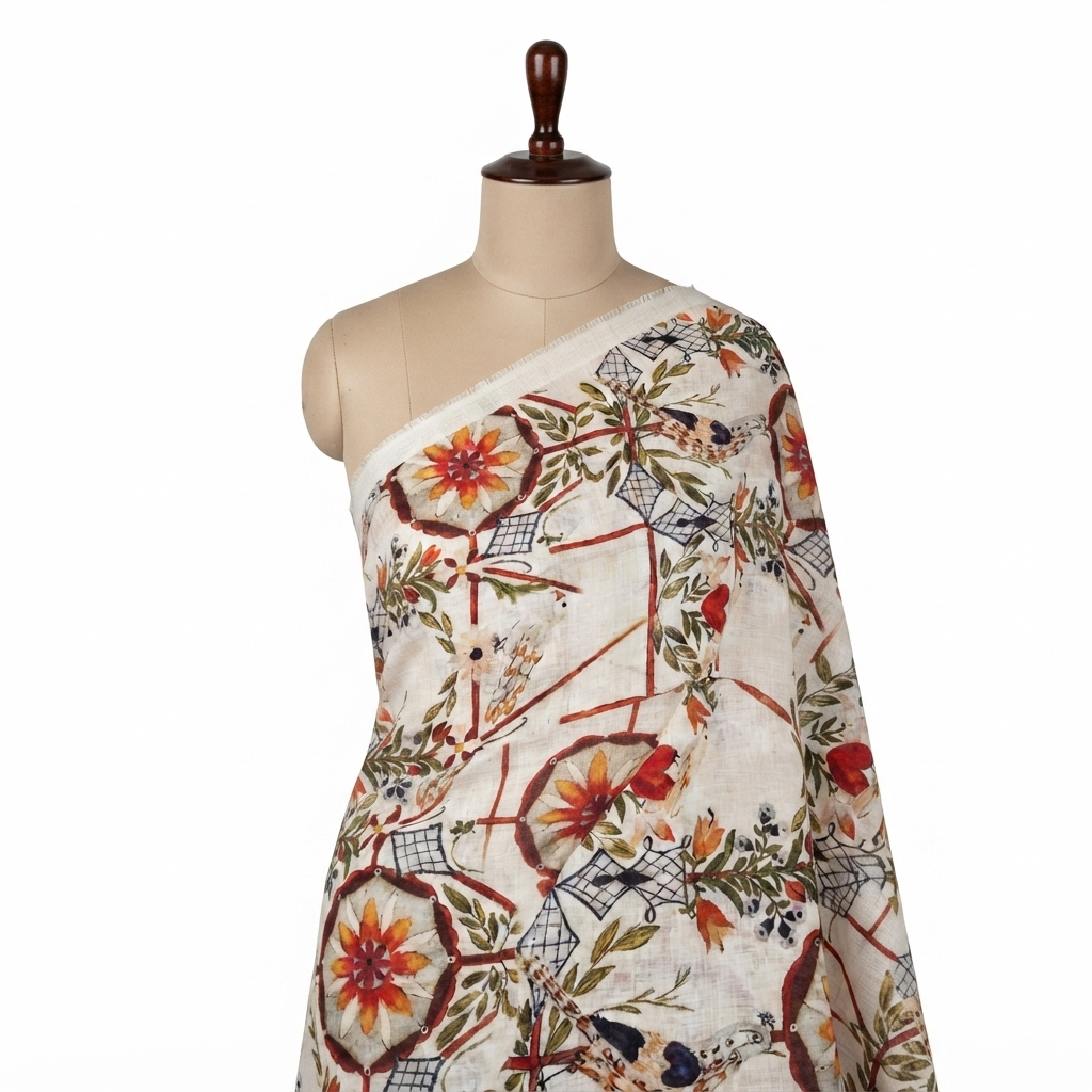Soft Spanish 60 Linen Fabric SL-704