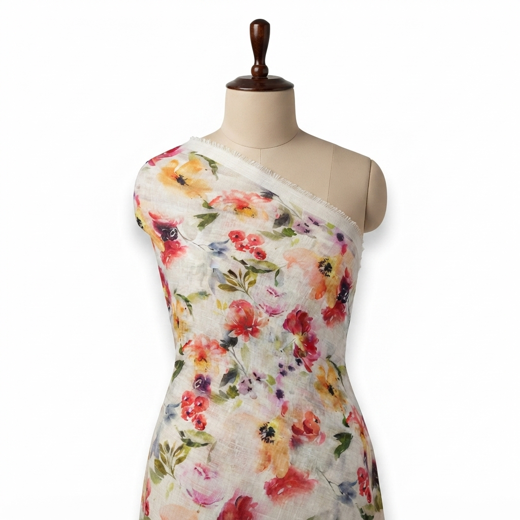 Soft Spanish 60 Linen Fabric SL-707