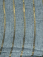 Powder Blue 60 Linen Kasab Strips- E