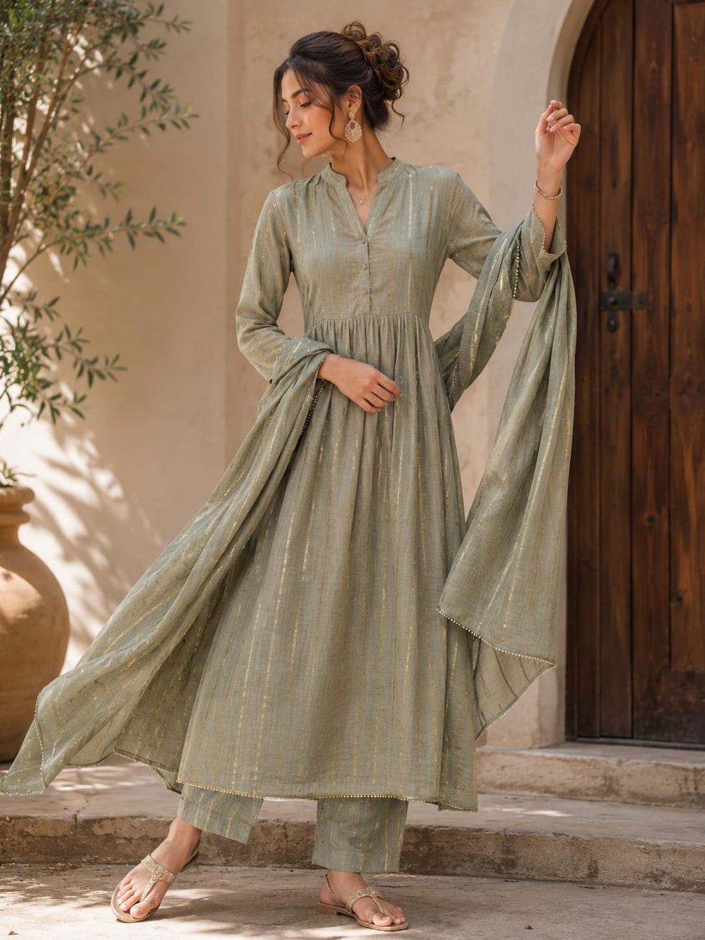 60 Linen Kasab Strips- B
