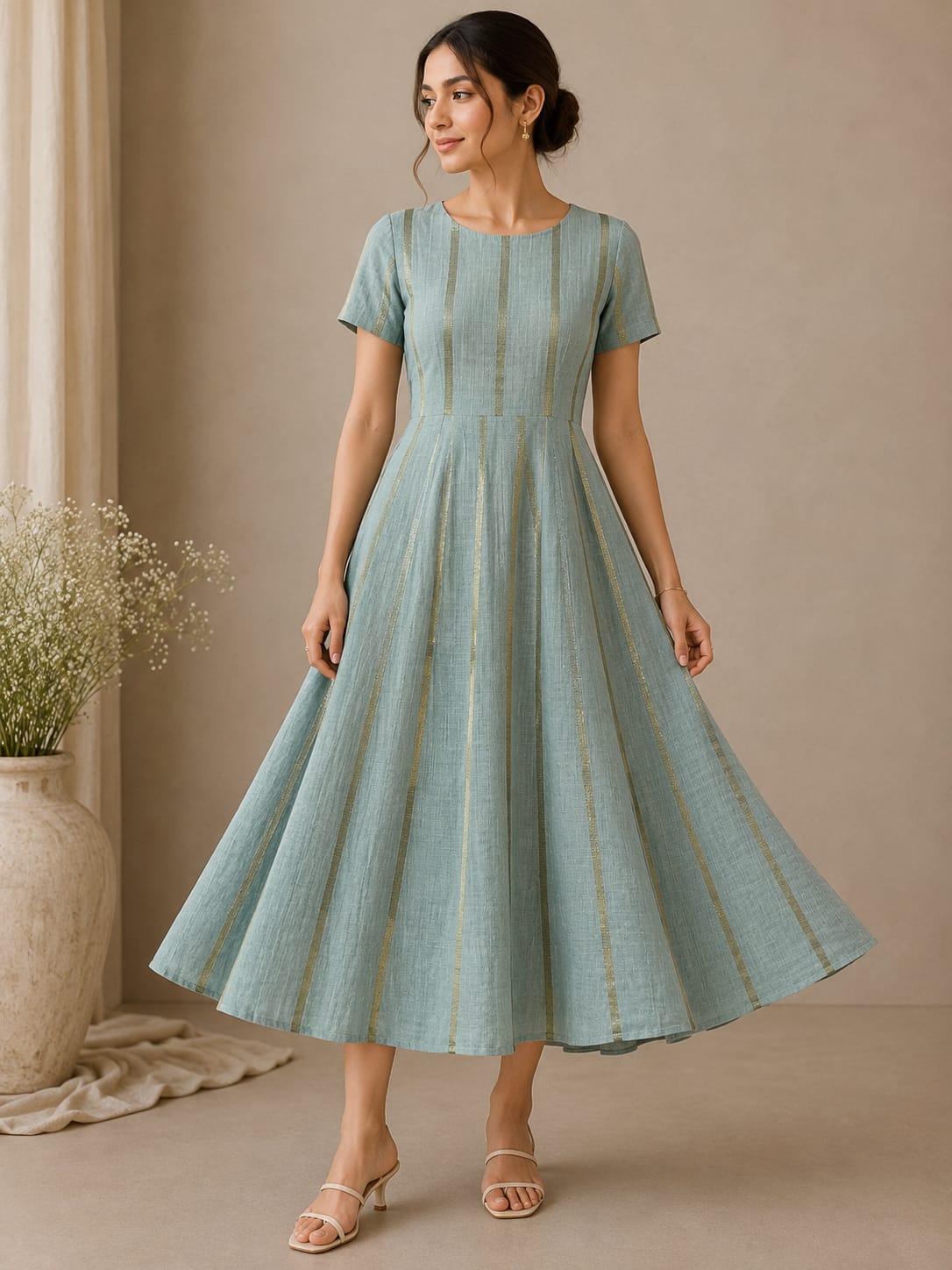 60 Linen Kasab Strips- D